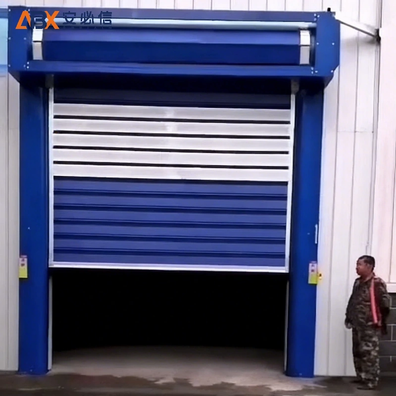 绍兴市软帘高速门